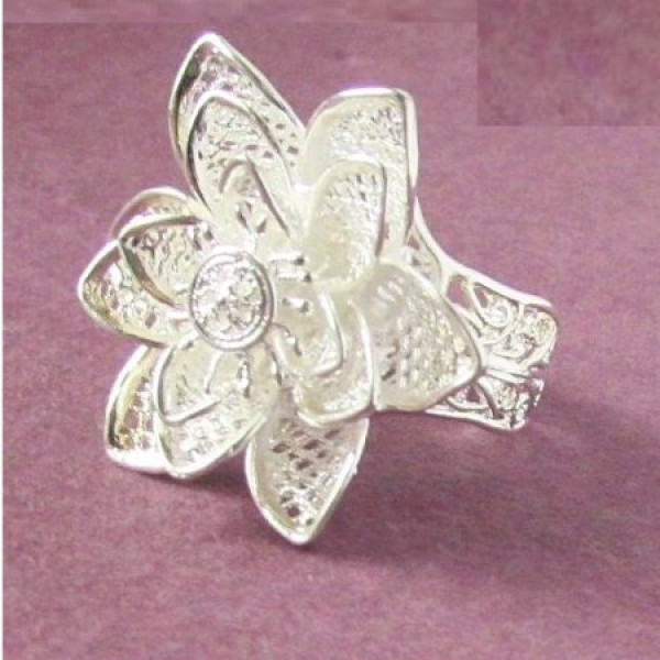 Кольцо в стиле Tiffany Цветение любви