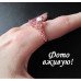 Эксклюзивное кольцо с топазом Барокко