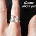 Позолоченное кольцо Кристалл