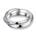 Кольцо в стиле Tiffany Кольца трио