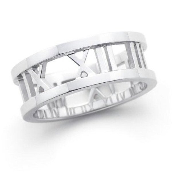 Кольцо Tiffany Дата в римском