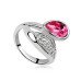 Кольцо SWAROVSKI Ферия розовая 