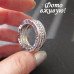 Подвеска Bvlgari Кольцо в кристаллах