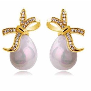 Золотые серьги Chanel Подарок