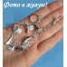 Браслет посеребрённый Модница – 544