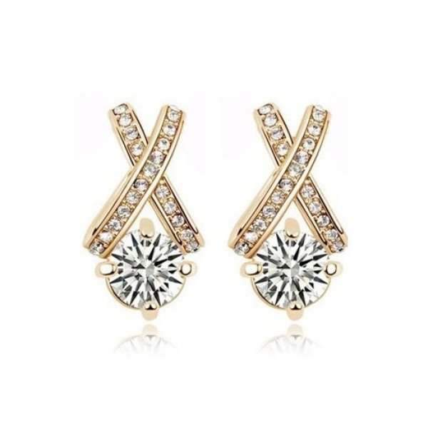 Золотые серьги Chanel Анфея