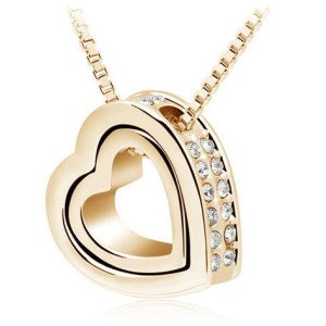 Подвеска Swarovski на цепи Чувства