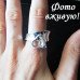 Кольцо Tiffany Сердце замочек