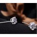 Серьги Искры фианитов