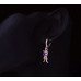 Серьги Chopard Свидание в фиолете