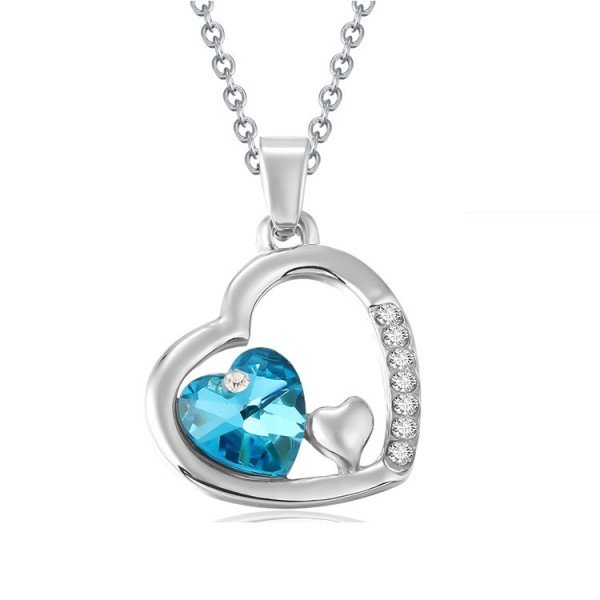 Подвеска SWAROVSKI Сердце в сердце
