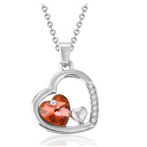 Подвеска SWAROVSKI Сердце в романтике