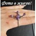 Кольцо с аметистом Nefela