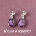 Ювелирные серьги Swarovski Rene fio