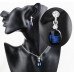 Ювелирные серьги Swarovski Rene sapfir