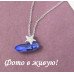 Подвеска SWAROVSKI Звезда sapfir