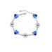 Браслет SWAROVSKI Сердца в цветах