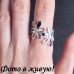 Серебрённое кольцо Gestiya