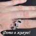 Серебрённое кольцо Gestiya