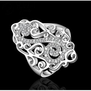 Серебрённое кольцо Даная