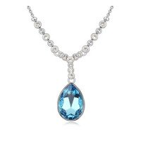 Колье SWAROVSKI Аннет голубое