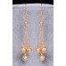 Вишукані сережки Золоті кульки – Glambutik