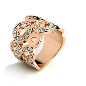 Кольцо в стиле Chopard Theodora gold