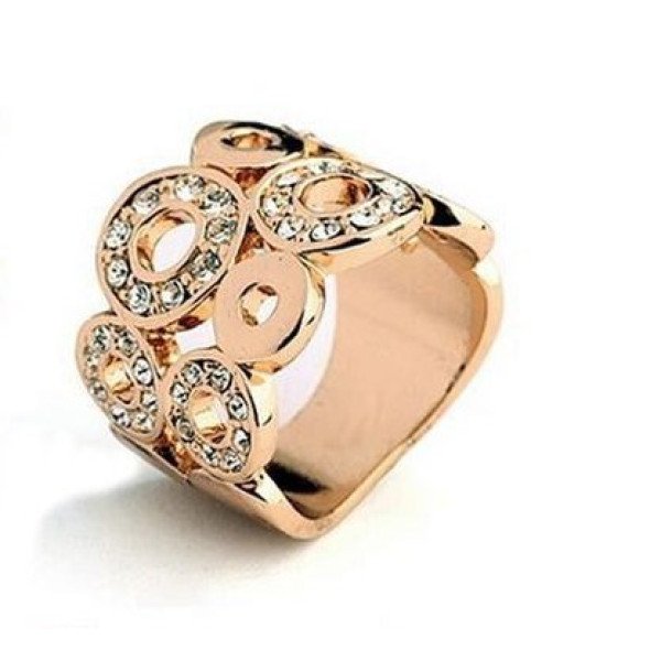 Кольцо в стиле Chopard Theodora gold