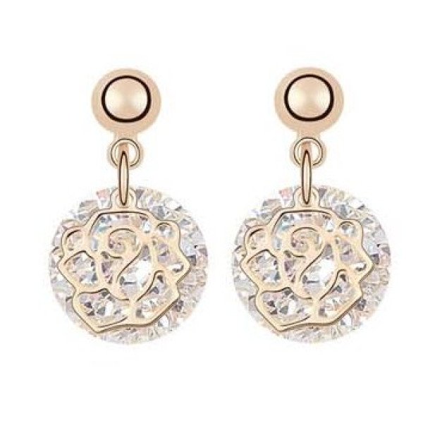 Ювелирные серьги CHANEL Кристаллы