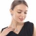 Ювелирные серьги Swarovski Кватро