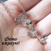 Подвеска SWAROVSKI Бабочки кристалл
