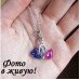 Подвеска SWAROVSKI Лебеди любви