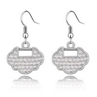 Серьги SWAROVSKI Глам открывашка кристалл