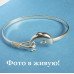 Браслет в серебре Дельфин