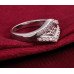 Серебрённое кольцо Медиана