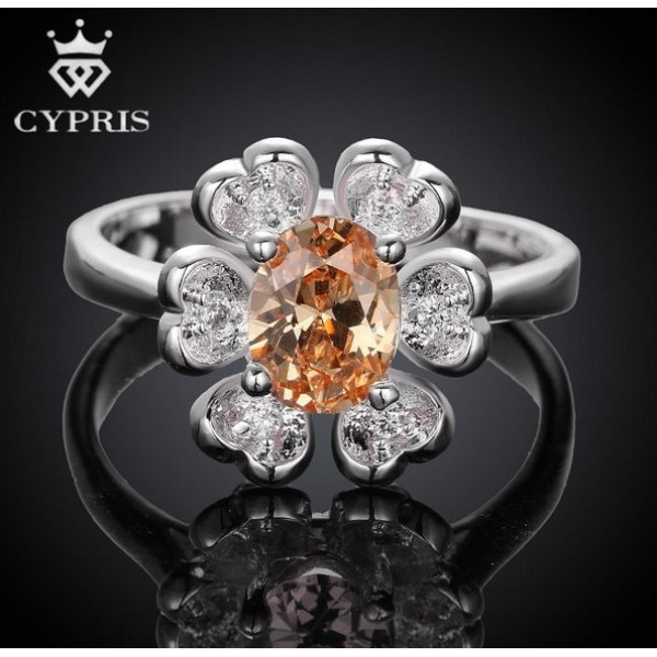 Серебрённое кольцо Синтия