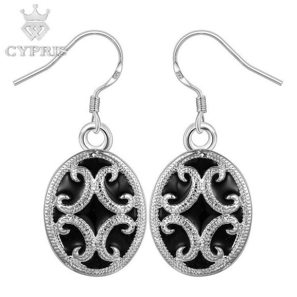 Серебрённые серьги Моника