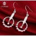 Серебрённые серьги Зарина