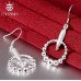 Серебрённые серьги Зарина