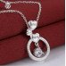 Серебрённая подвеска Любовь