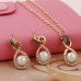 Золотой комплект Chanel Жемчужная Греция