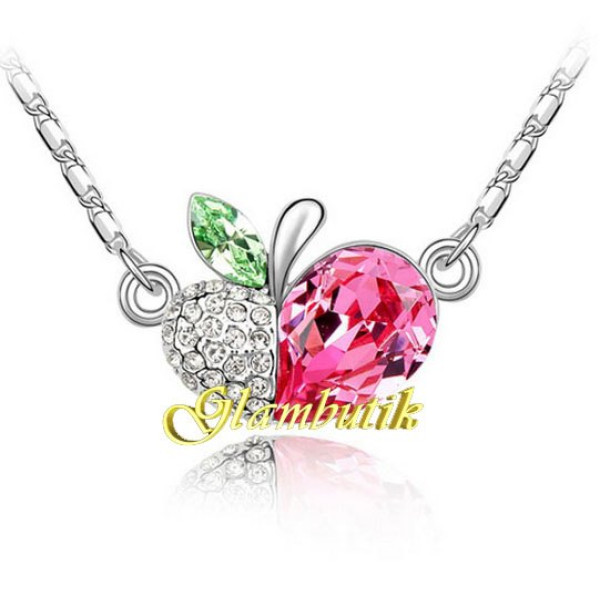 Подвеска SWAROVSKI Яблоко