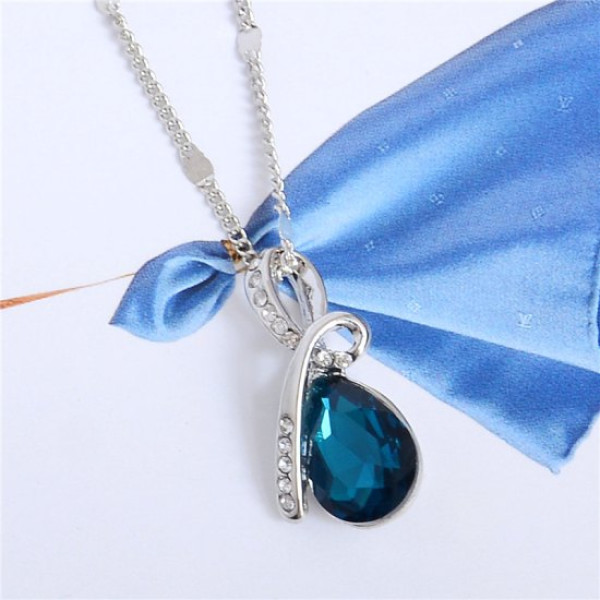 Ювелирная подвеска Swarovski Алекто морская