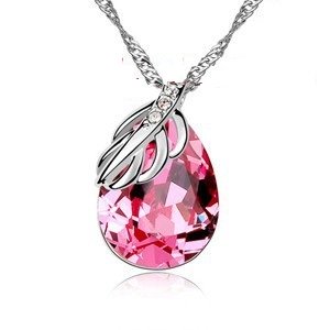 Подвеска SWAROVSKI Кристалл в листве