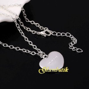 Подвеска Tiffany Love надписи