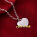 Подвеска Tiffany Love надписи