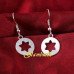 Серьги Tiffany Монетки звёздочки