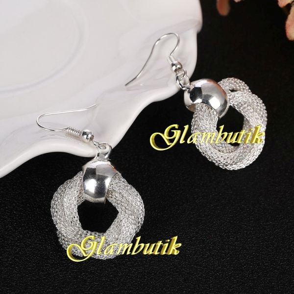 Серьги Tiffany Сплетение