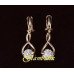 Серьги стиля CHANEL Шамбалайя