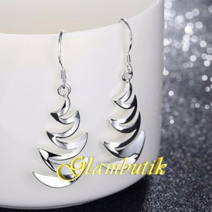 Серьги TIFFANY Zigzag ribbons